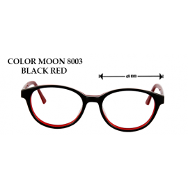 COLOR MOON 8003 BLACK RED