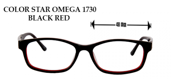 COLOR STAR OMEGA 1730 BLACK RED
