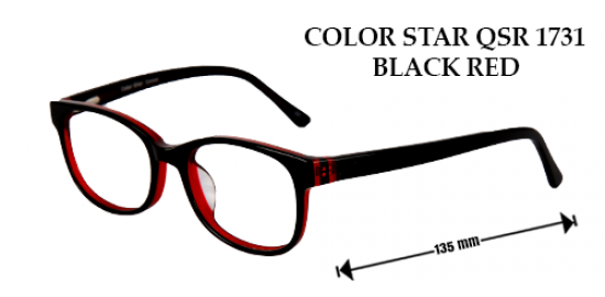 COLOR STAR QSR 1731 BLACK RED