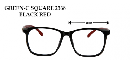 GREEN C-SQUARE 2368 BLACK RED