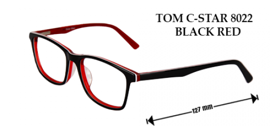 TOM C- STAR 8022 BLACK RED