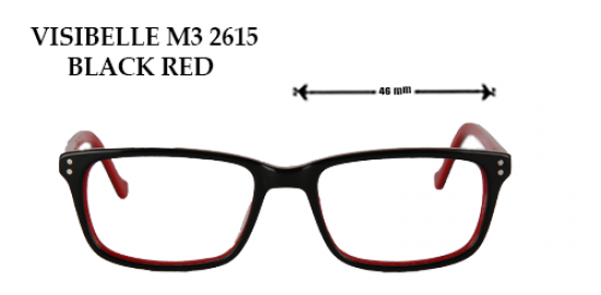 VISIBLLE M3 2615 BLACK RED