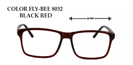 COLOR FLY-BEE 8032 BLACK RED