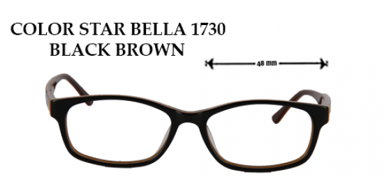 COLOR STAR BELLA 1730 BLACK BROWN