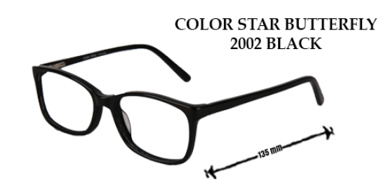 COLOR STAR BUTTERFLY 2002 BLACK