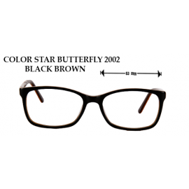 COLOR STAR BUTTERFLY 2002 BLACK BROWN