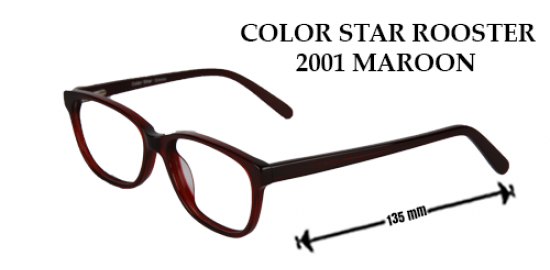 COLOR STAR ROOSTER 2001 MAROON