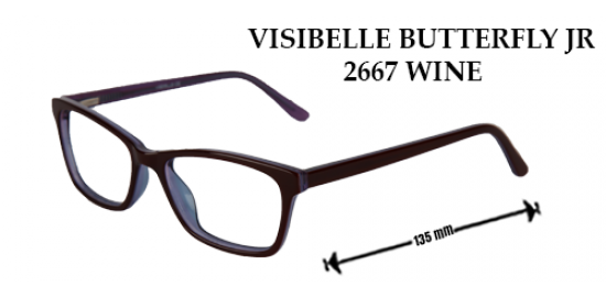 VISIBELLE BUTTERFLY JR 2667 WINE