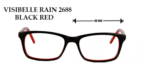 VISIBELLE RAIN 2668 BLACK RED